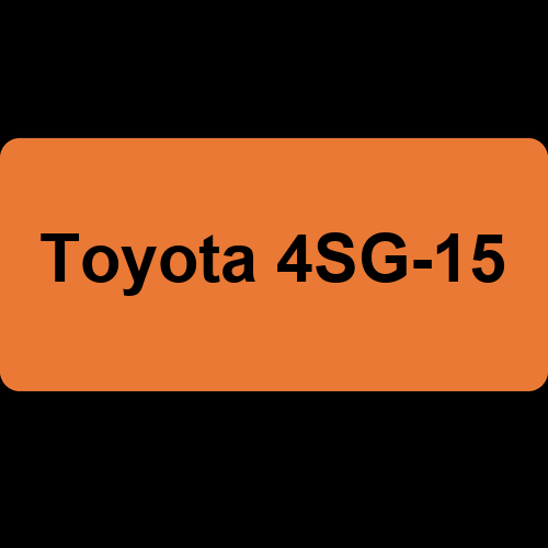 Toyota 4SG-15